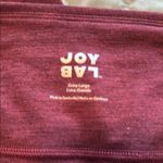 JoyLab  Maroon Activewear Leggings Photo 1