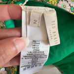 Ted Baker Women's Lerona Reversible Triangle Bikini Top size 2 green floral Photo 11