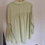 Wonderly New!  Light Sage Green Swing Peasant Top Size XL Photo 5