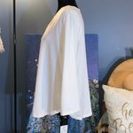 Ruby Rd NWT . Size PL Cutout Jeweled Neckline Top Photo 9