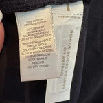 Loft Ann Taylor  Navy Blue Eyelet Cotton Shift Dress Size XS Petite Photo 5