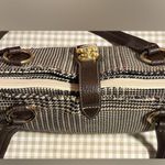 CHAPS  Brown and Black Shoulder Bag with Structured Design Photo 6