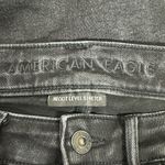 American Eagle Highest Rise Flare Jeans Womens 6 Black Stretch Y2K Retro Fall Photo 6