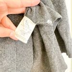 Vince  | V Neck Cashmere Wool Blend Sweater in‎ Grey | Luxury Knit Pullover Photo 3