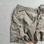 Eddie Bauer  Taupe Brown Cotton Blend Cargo Hiking Outdoor Shorts Size 16 EUC Photo 2