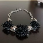 Necklace and Earring Set Black Photo 1