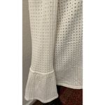 Lane Bryant Open Cardigan Sweater Plus 18 20 Cold Shoulder off white excellent Photo 5