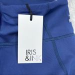 IRIS & INK // REVOLVE High Rise Cropped Legging Small Pantaloni Navy Heather NWT Blue Photo 8