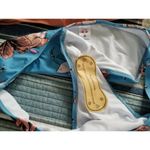 Amazon SHEKINI Floral Print Swim Bottom Cutout Spaghetti Strap Top 2 Piece Coral Sz XL Photo 3