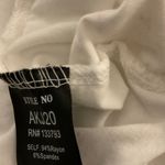 POL  White Lace-Trimmed Kimono. Size Small. Photo 4