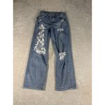 American Eagle ‎ Highest Rise 90s Boyfriend Jeans Womens 4 Reg Blue Distressed Photo 3