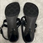 Tory Burch  Holly 2 Slingback Heeled Sandals Black Silver Photo 5