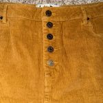 Indigo Rein Corduroy Skirt W/ Fringe Photo 1