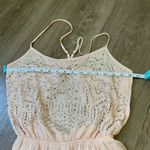 Hollister Sleeveless Studded Light Pink Romper ~ Open Racerback ~ Women’s Size M Photo 9