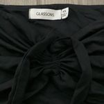 Glassons  black tie front bikini top Photo 1