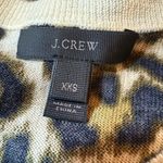 J.Crew  XXS 100% Merino Wool‎ Leopard Animal Print Cardigan Buttons Luxury Photo 7