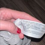 Hollister  Ribbed Light Gray Racerback Crop Tank Top Photo 2