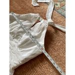 White House | Black Market WHITE SILK Blend SHINY Lined HALTER MINI DRESS L Photo 1