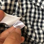 Loft black and White Gingham Dress spaghetti strap size 20 cowgirl Photo 5