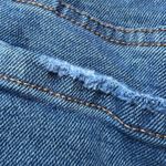 Kensie  Jeans Vintage Luxe The Short Denim Shorts Womens 10/30 Distressed Raw Hem Photo 6