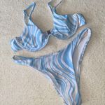 Blue Ocean Waves Bikini Photo 2