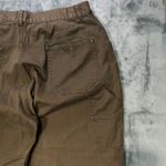 Vintage Bill Blass Carpenter High Waisted Jeans Women's 16 Khaki Utility Pants Brown Photo 4