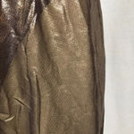 Zuliana Metallic Mesh Pants Size M/L Made in USA New With Tags Brown Photo 1