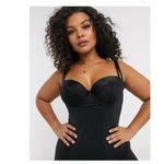 Spanx NWT Oncore Mid-thigh Bodysuit Very Black SZ-2X Photo 5