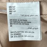 Alfani Petite SZ 14P Straight Ankle Pants Stretch Hi-Rise Zip-Fly Clay Pink New Photo 7