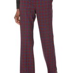 Trina Turk The Willis Flare Pants Multicolor Houndstooth Print Size 0 EXCELLENT! Photo 2