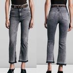 Rag and Bone  Casey High Rise Ankle Flare Jeans Size 26 Harley Photo 1