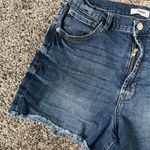 Kensie  dark wash denim jean shorts Photo 1
