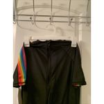 Humankind Pride Adult Unisex Unisuit Rainbow Stripe Swim 1 Piece Size S Black Photo 12