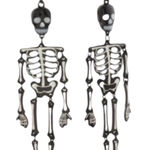 Betsey Johnson Dangling Skeleton Earrings Photo 0