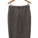 Michael Kors KORS by Pencil Plaid Houndstooth Print Women’s Skirt 6 Photo 2