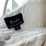Bardot Lace Sheath Dress Crochet Sleeveless White Size US 6 Small Photo 9