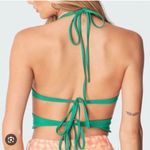 Edikted Green Butterfly Tie Top Photo 1