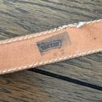 VTG TEX TAN GENUINE COWHIDE COWBOY BELT SIZE 36 BROWN LEATHER Made In The USA Photo 6