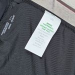 Aerie  Black Triangle Bikini Swim Top L G Tie Back Adjustable Straps Photo 3