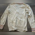 st. john's bay New  Long Sleeve Button Up Striped Cardigan Sweater Petite Small Photo 4