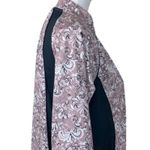 Soma  Women's Jacket Purple Black Zip Track Athletic Athleisure Size Medium Photo 6