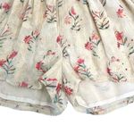 Hemant & Nandita Off the Shoulder Romper Floral Ivory Women's Size XS Pink Photo 7