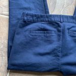 Michael Kors MICHAEL Navy Straight Leg Pants Photo 10