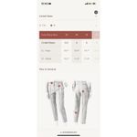 Loro Piana  grey 100% silk tapered trouser pants sz 40 US 4 Photo 9