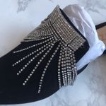 Schutz Shultz Eliora Rhinestone Fringe Mules NEW Holiday Party Size 7 Photo 6