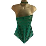Frederick's of Hollywood Frederick’s of Hollywood Margarita Green Lace Teddy Small NWT Bodysuit Photo 7
