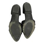 Eileen Fisher  Fuller Suede d'Orsay Flat Black Pointed Toe Leather Shoes 8 EUC Photo 9