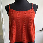Anthropologie  Sweater Knit Tank‎ Top small workwear holiday cottagecore layered Photo 0