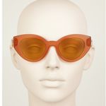 Burberry  Meadow Orange Phantos Women's Sunglasses Women’s Size: 47x25x140 Photo 0