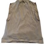 ZARA  Tan Ribbed Sleeveless Top Photo 4